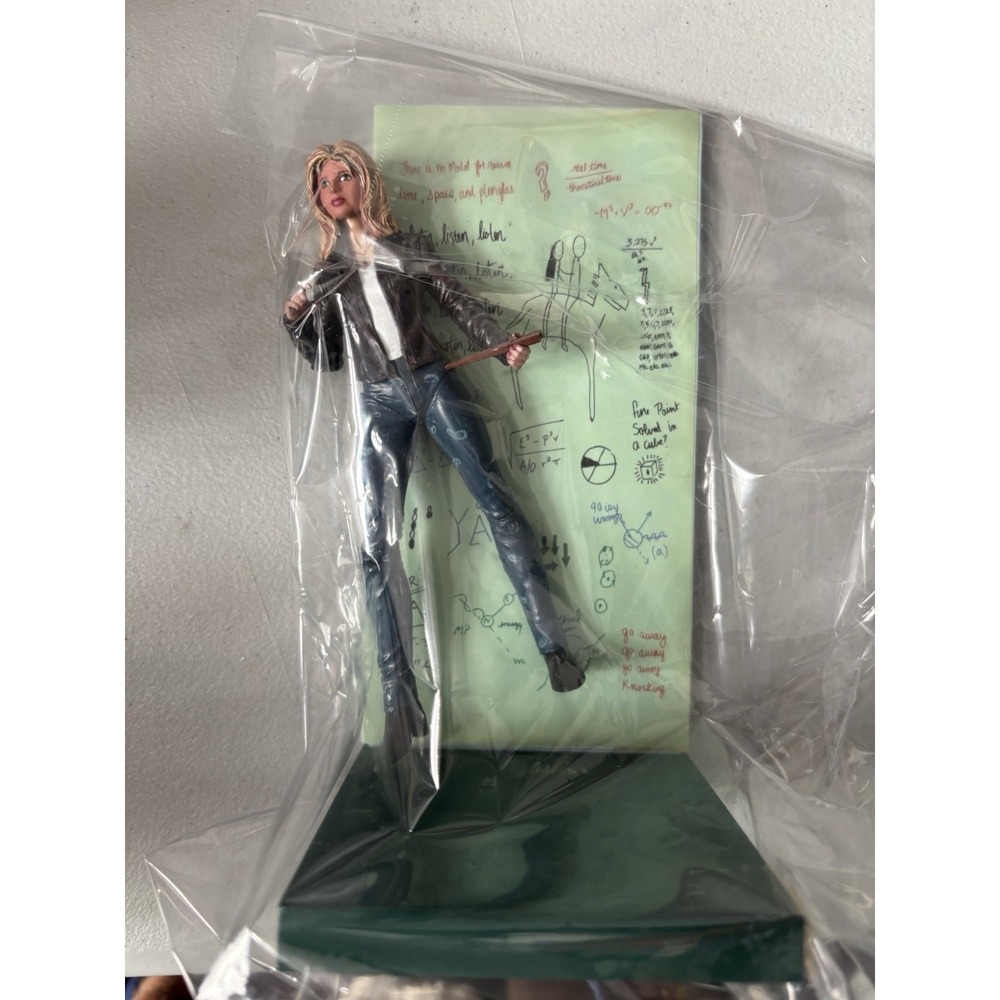 Buffy the Vampire Hunter 1999 series 1 BUFFY‎ leather jacket angel 2000 Loose